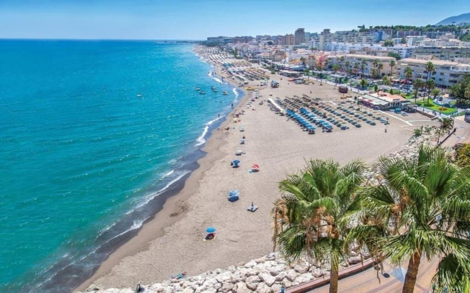 Primera Linea Del Mar - Acceso Directo Playa Carihuela Торремолинос Экстерьер фото