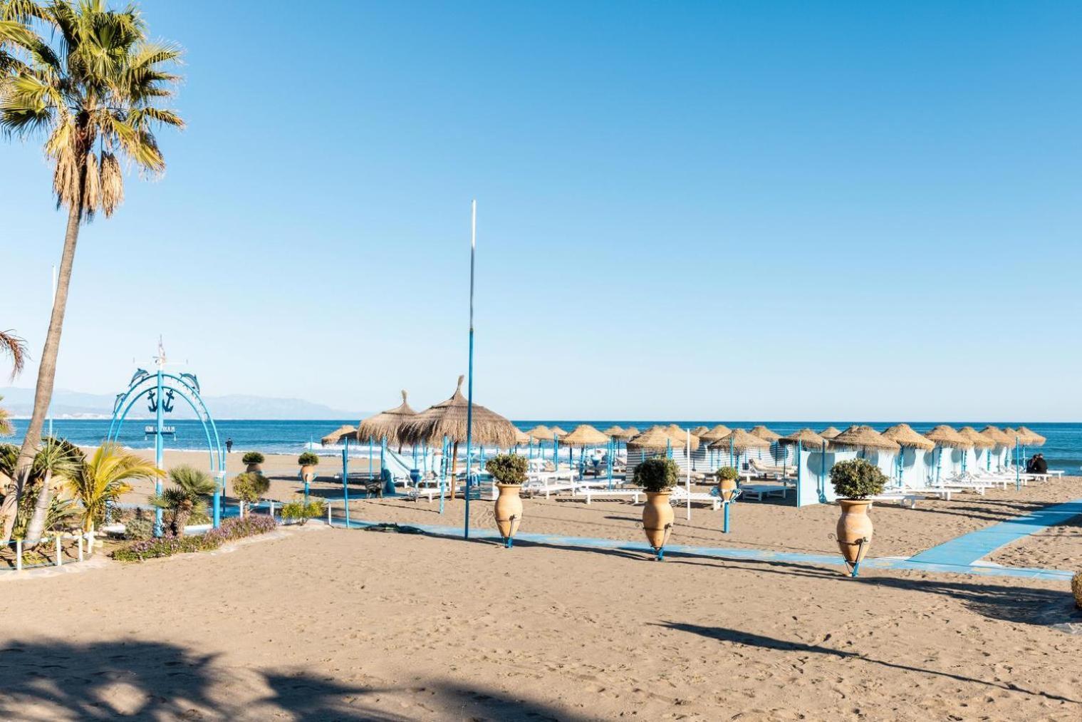 Primera Linea Del Mar - Acceso Directo Playa Carihuela Торремолинос Экстерьер фото