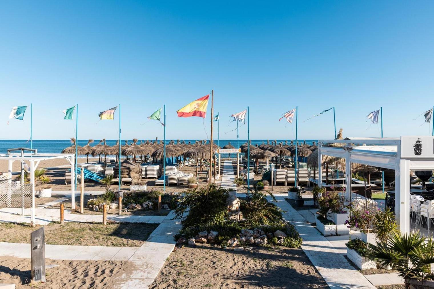 Primera Linea Del Mar - Acceso Directo Playa Carihuela Торремолинос Экстерьер фото